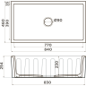 Мойка OMOIKIRI MIKURA 83-СС Natceramic/cappuccino coffee 4997085